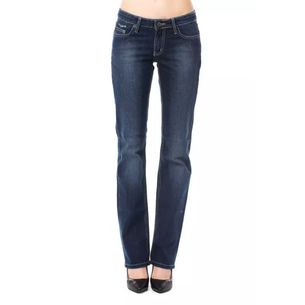 Ungaro Fever Blue Cotton Women Women's Jeans